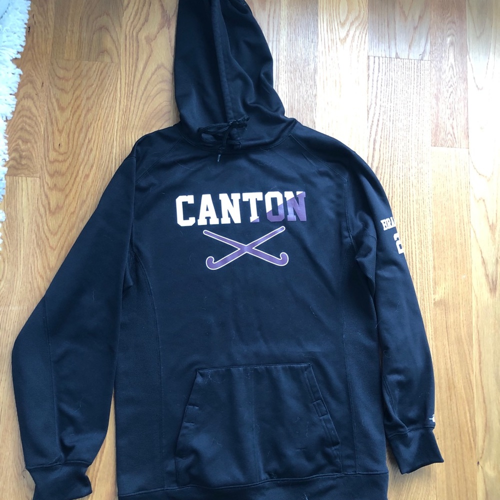 Black hoodie